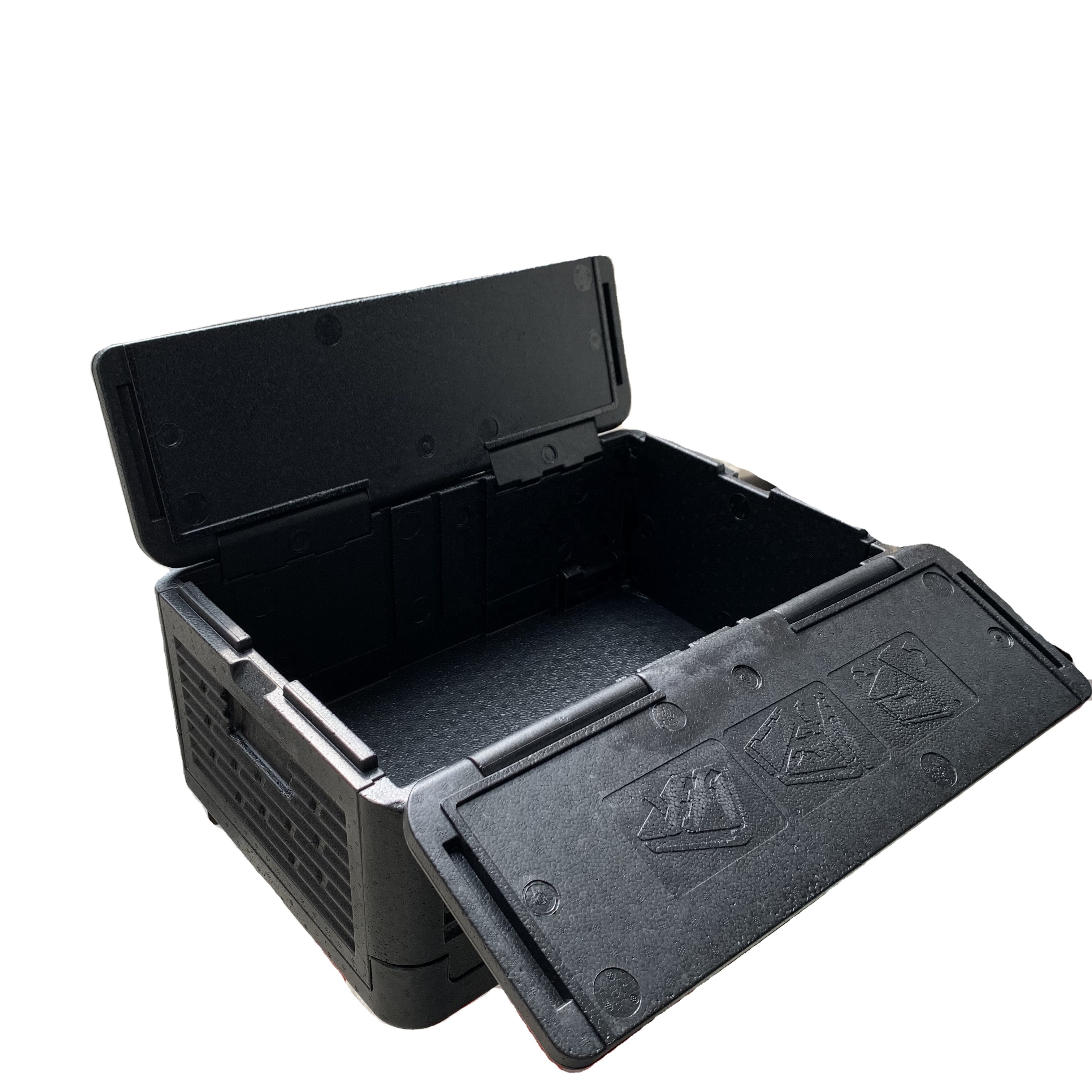 Foldable Insulated Epp Flip Foam Cooler Box Chest Styrofoam Shipping Cooler Flip Box For Outdoor Camping