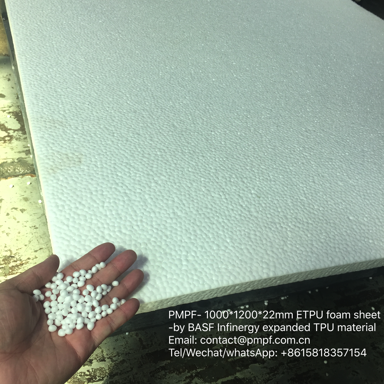 ETPU expanded TPU foam sheet