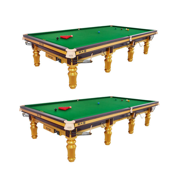 Promotional 12ft Snooker table superior quality with full set accessories