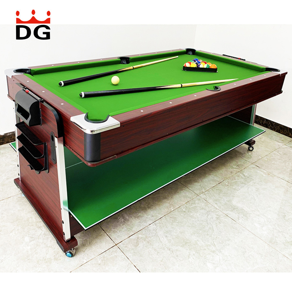 4 In 1 Multi Game Table 8 Foot Pool Table Pool Dining Table