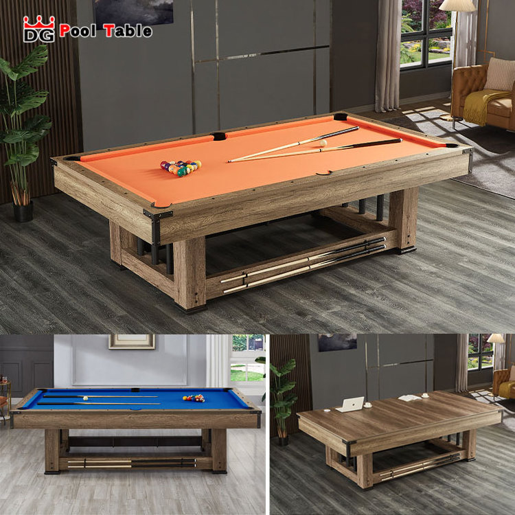 3 in 1 Dinning billiard table 7ft dinning billiard table combo with benches for sale