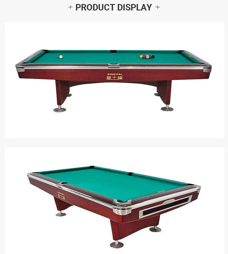 Promotional Top Quality Commercial Russian Pyramid Billiard Table