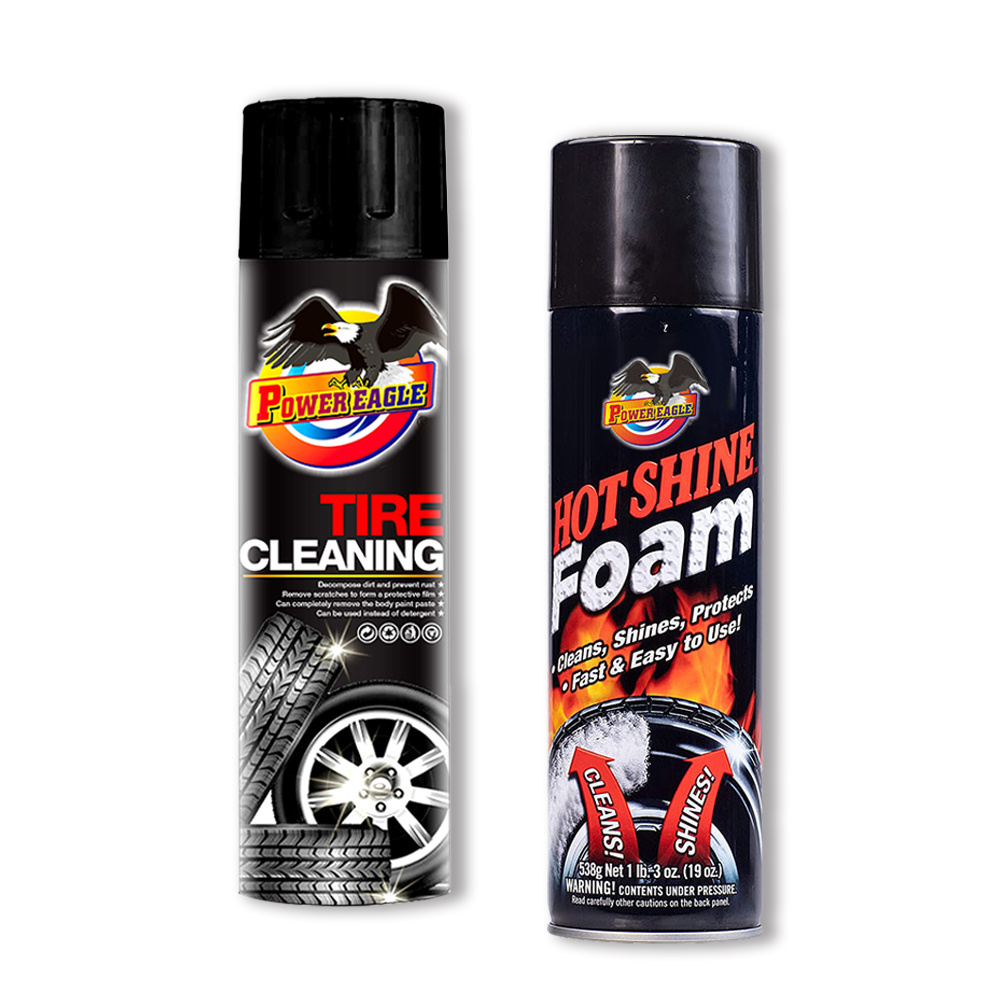 POWEREAGLE  Hot Sale Tire Coating Long Lasting Tire Wet Shine Spray