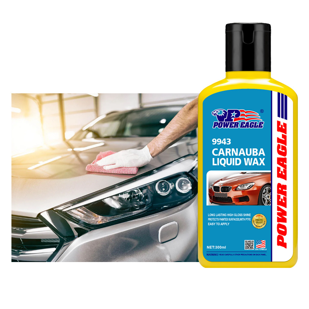 Liquid Car Polish High Gloss Deep Shine Protection For Auto Carnauba Liquid Wax