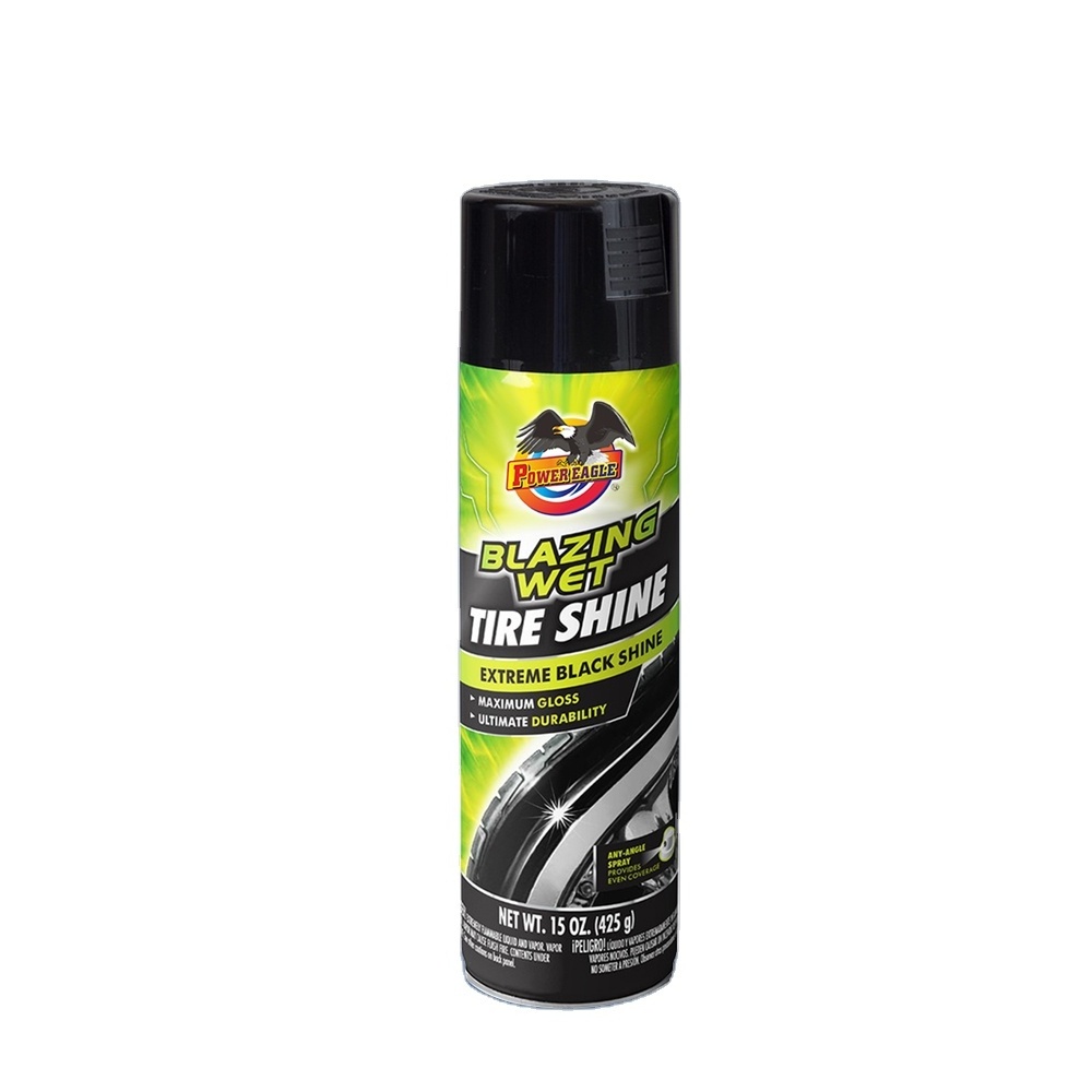 Blazing Wet Tire Shine Extreme Black Shine Maximum Gloss Ultimate Durability Good Quality Tire Foam