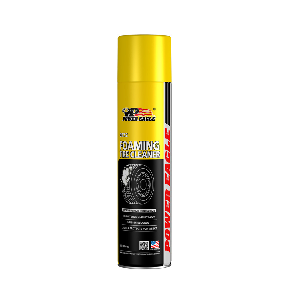 Tyre Shine Foam Cleaner For Car High Quality Gloss Polish Shine Protect Car Tire Cleaner