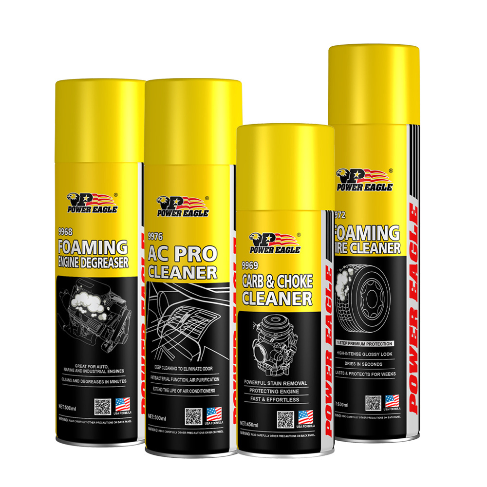 Tyre Shine Foam Cleaner For Car High Quality Gloss Polish Shine Protect Car Tire Cleaner