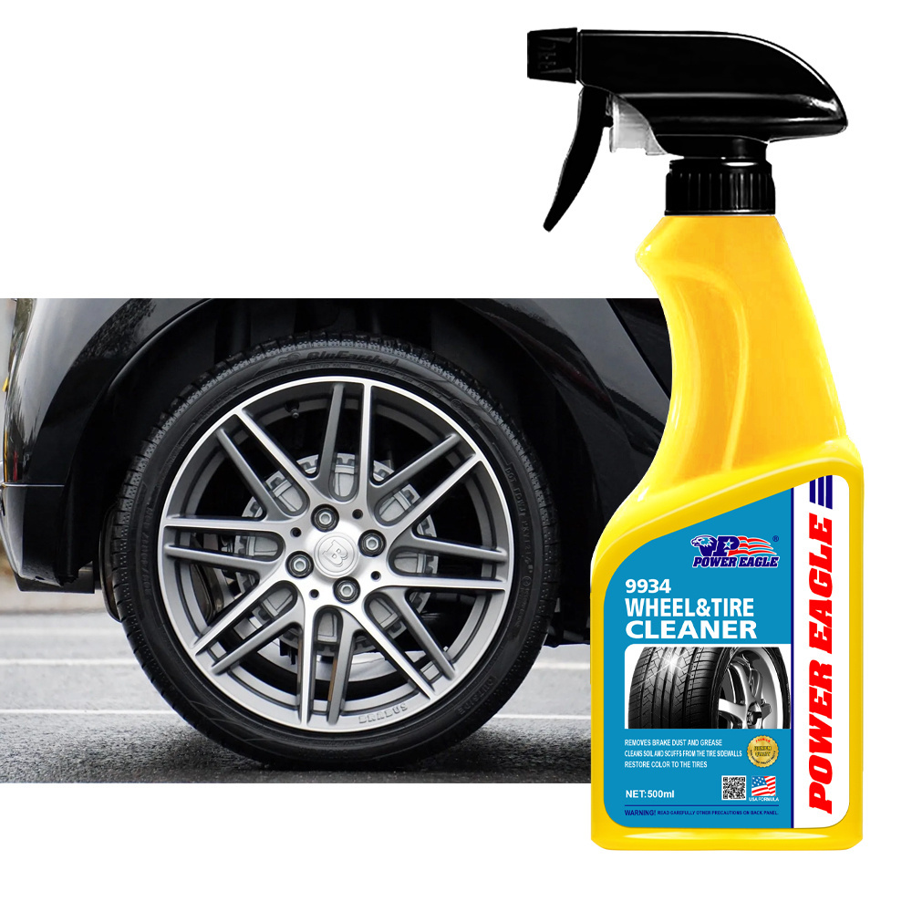 Deep Clean DIY Auto Detailing Wash Car Wheel And Tires Cleaner Spray