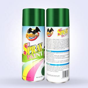 High Quality Green Acrylic Colorful Cheap Spray Paint, Non Toxic Spray Paint For Metal