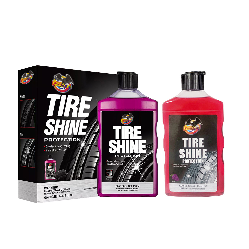 POWEREAGLE  Hot Sale Tire Coating Long Lasting Tire Wet Shine Spray