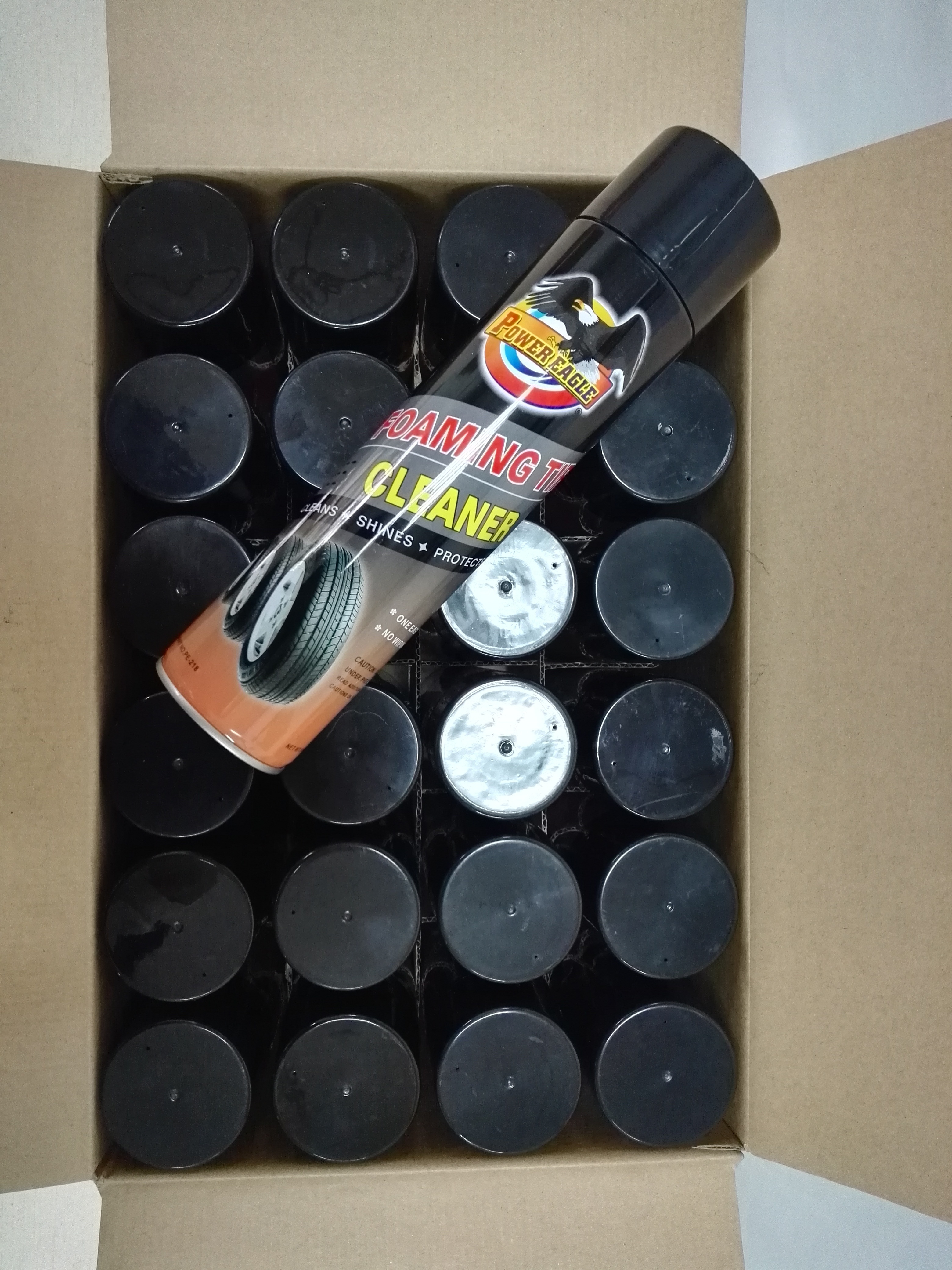 Free Sample 600ML Tire Shine Tire Foam Cleaner