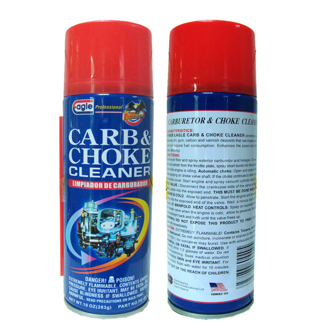 PowerEagle Professional Powerful Carb And Choke Cleaner Aerosol Cleaning 450ml Carburetor Cleaner