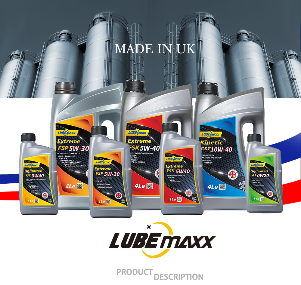 LUBEMAXX lubricant additives chemical engine oil 1L 0w20 engine oil fully synthetic motor oil