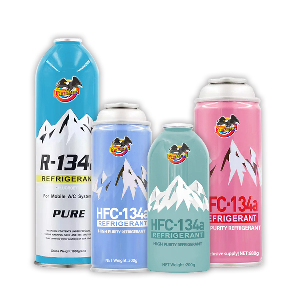 Factory cheap price Refrigerant r134a 99.9% purity r134a refrigerant 13.6kg r134a refrigerant 30 lb