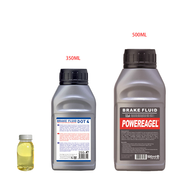 brake fluid  250ml Plastic bottle/Iron Can Heavy Duty hydraulic brake fluid dot3 and dot4 Car Brake Fluid