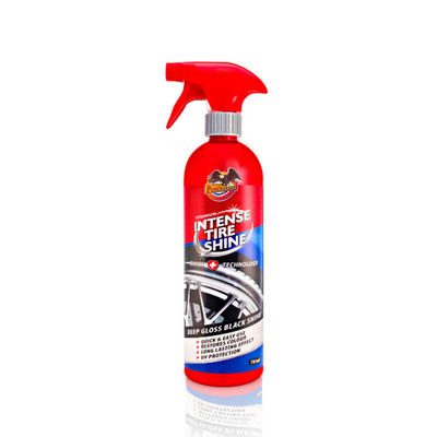 Car automobile car care product  tire shine and tire polish and tire foam cleaner spray