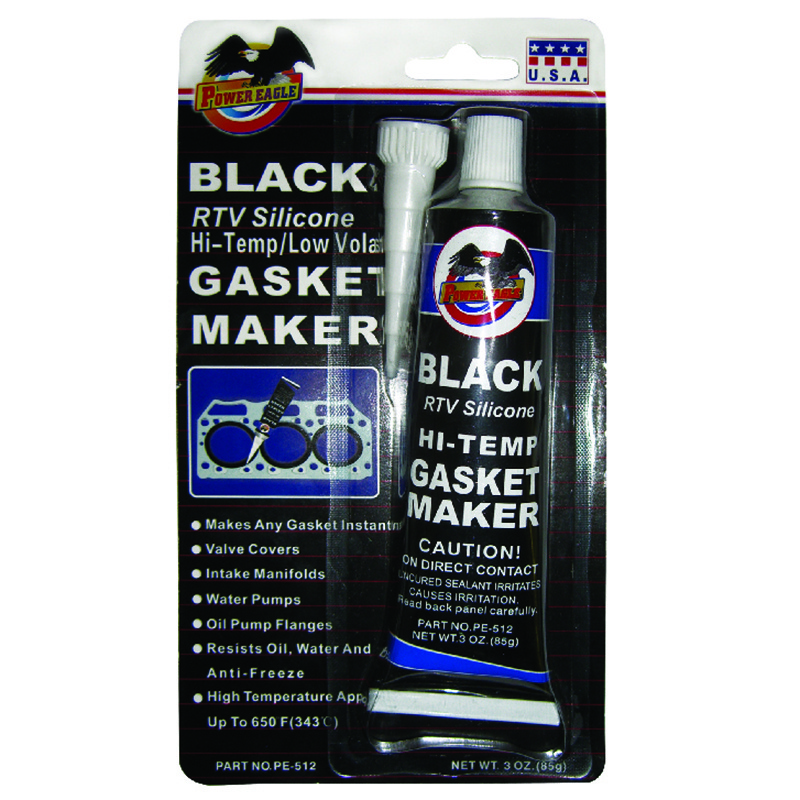 High Temperature Multi-purpose Black RTV Silicone Gasket Maker Sealant