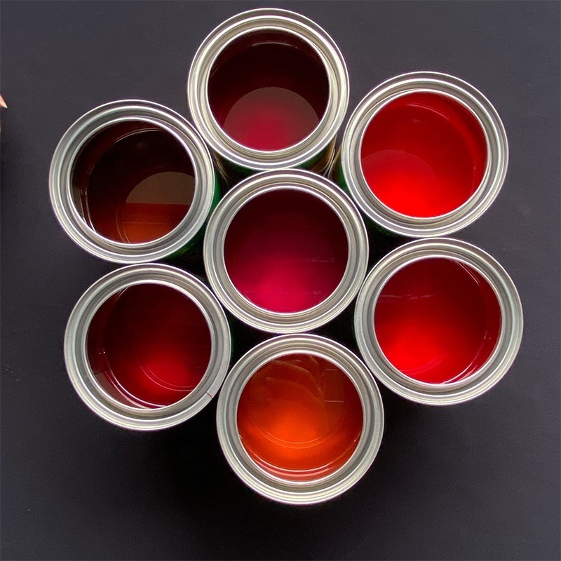 Hot Sale 1K Red Paint  for Cars Colors Automotive Paint  Car Refinish Car Paint  with Good Price