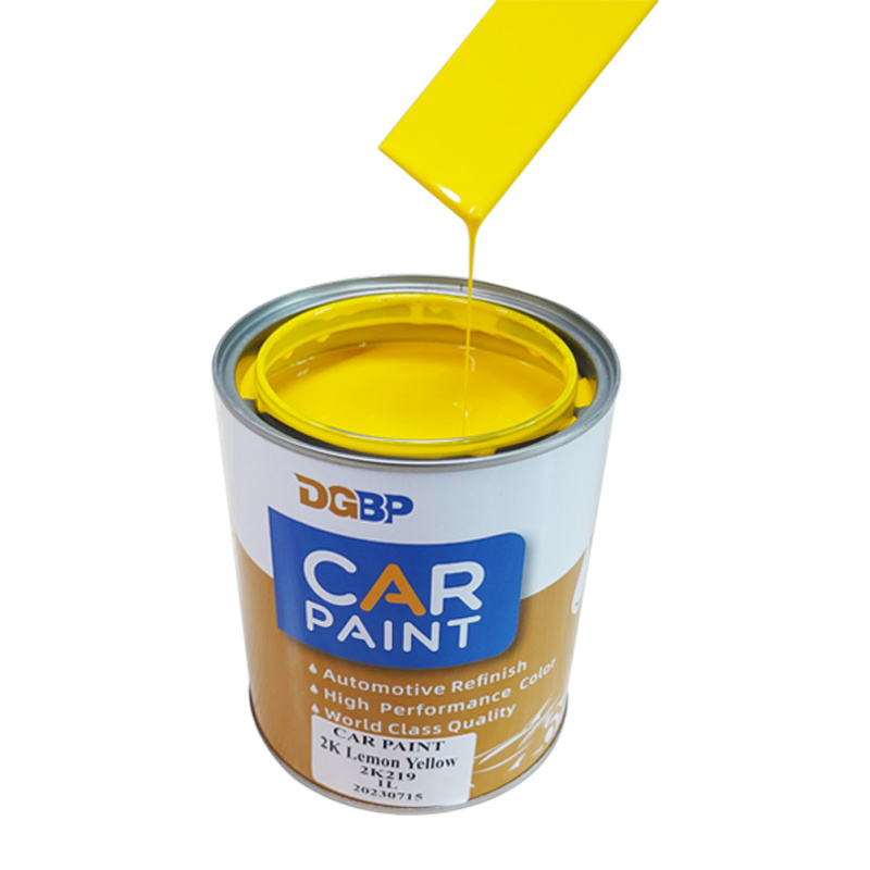 Hot Sell Factory Supply 1K Basecoat High Gloss High Coverage White Car Refinish Paint