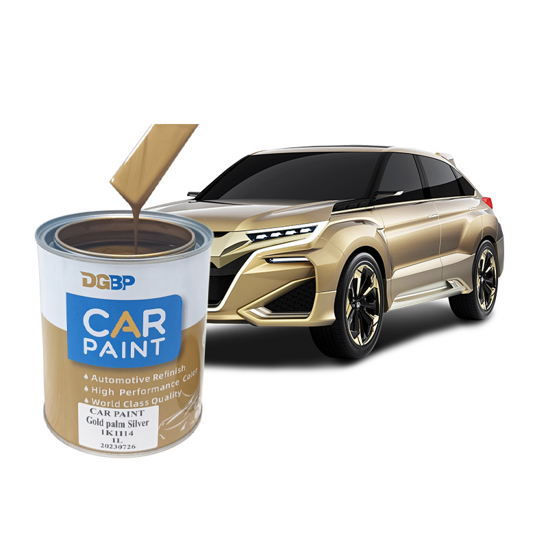 Hot Sale Gold Palm Silver  Car Paint China Automotive Paints  with Good Price