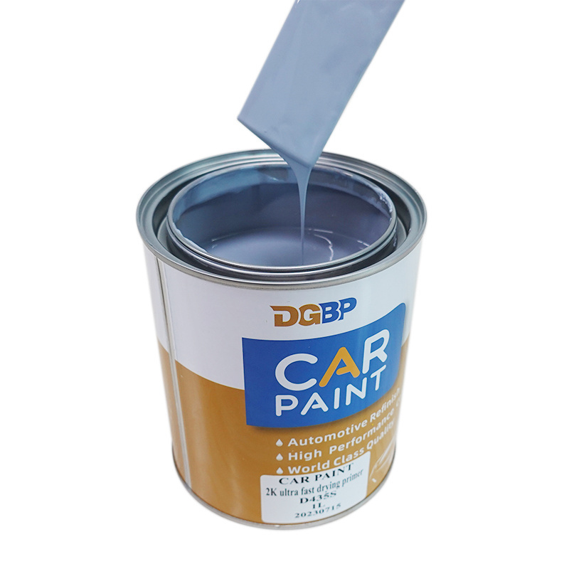 Excellent Covering Power 1K silver pearl  Car Refinish Paint Automotive Paint