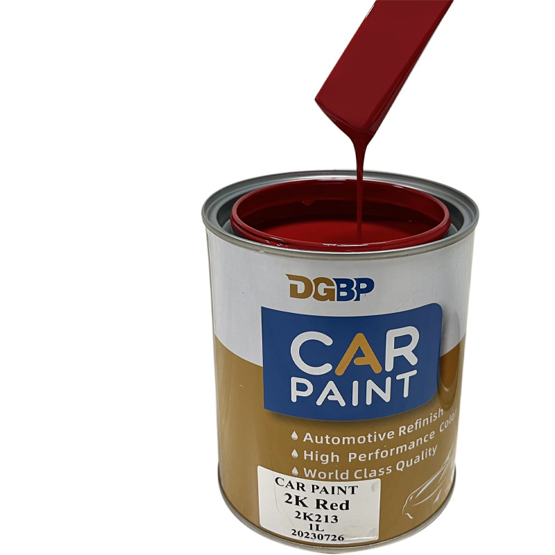 High Quality Car Product 2K Primer Car Paint  Red Car Paint of China Automotive Paints with Good Price