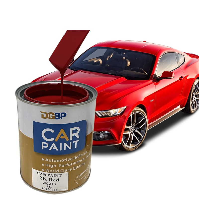 High Quality Car Product 2K Primer Car Paint  Red Car Paint of China Automotive Paints with Good Price