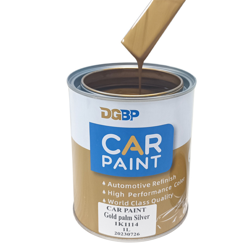 Hot Sale Gold Palm Silver  Car Paint China Automotive Paints  with Good Price