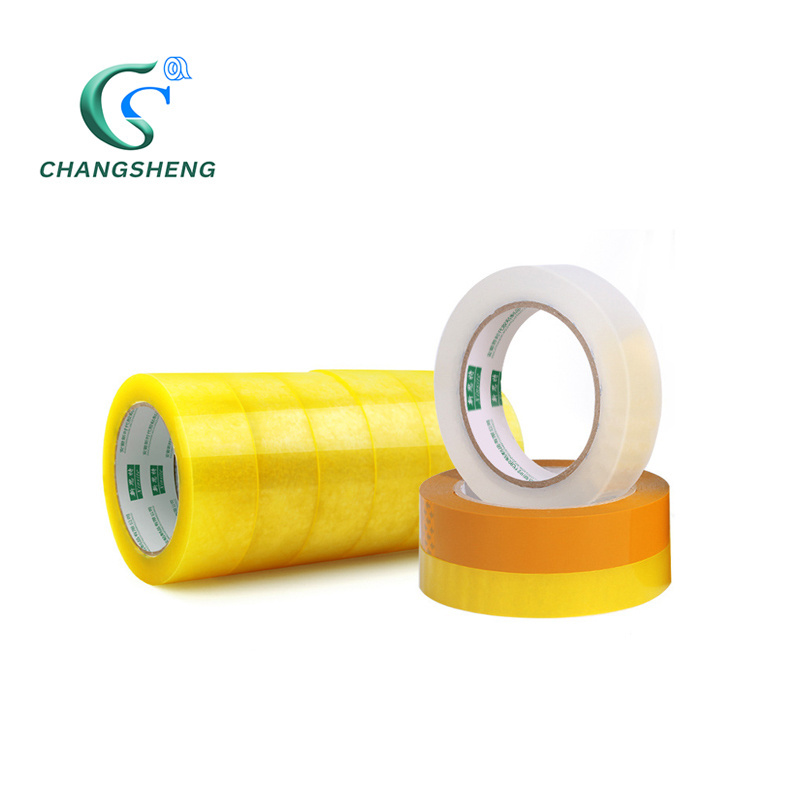 Clear Box Packaging Tape Mexico Cinta Transparente Cinta Canela 48 Mm X 50 M Waterproof Acrylic Bopp Offer Printing 10 Rolls