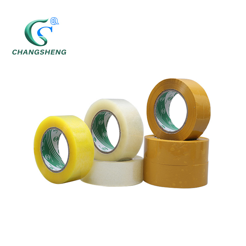 Clear Box Packaging Tape Mexico Cinta Transparente Cinta Canela 48 Mm X 50 M Waterproof Acrylic Bopp Offer Printing 10 Rolls