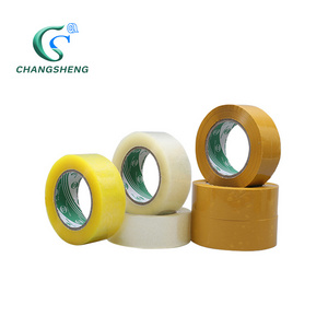 Clear Box Packaging Tape Mexico Cinta Transparente Cinta Canela 48 Mm X 50 M Waterproof Acrylic Bopp Offer Printing 10 Rolls