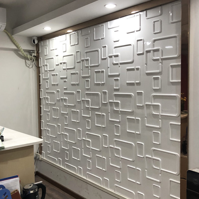 Factory Direct Price 2022 hot sale High Quality Luxury Living Room TV background PVC 3D Wall Panel