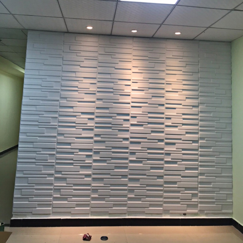 Factory Prices Professional Manufacturer Textured Wall 3D Panels For Sale Black Textured 3D Wall Tiles