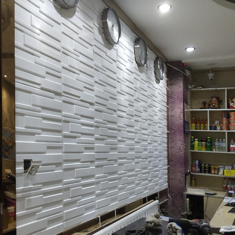 Factory Prices Professional Manufacturer Textured Wall 3D Panels For Sale Black Textured 3D Wall Tiles