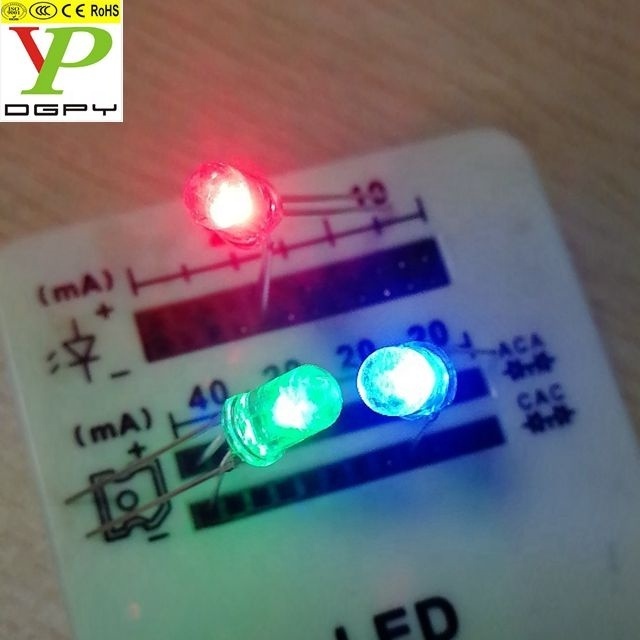 2*5*5mm 3mm 4.8mm 5mm 8mm 10mm 4 legs led rgb diodes common anode common cathode with Water Clear Lens Milky Diffused Lens