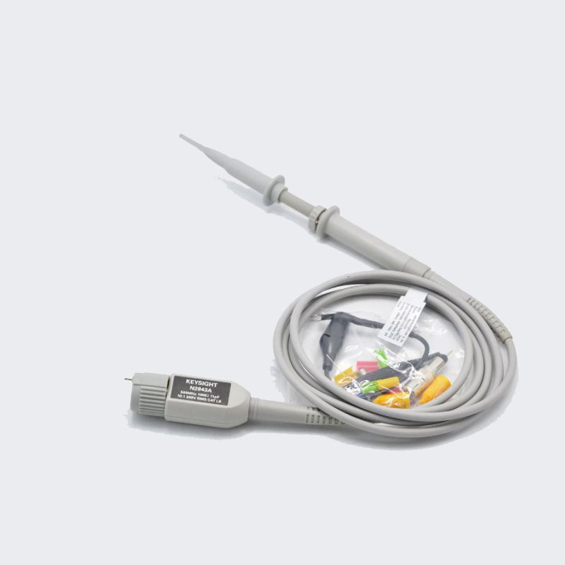 Keysight  10 to 1 Broadband 500 MHz  provide low and high frequency compensation  N2843A Passive Probe