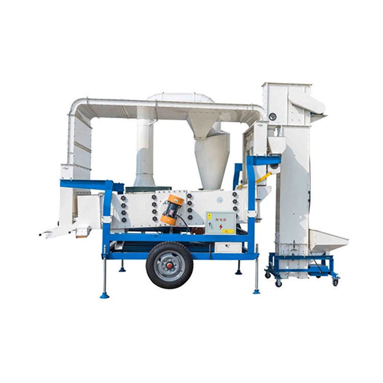 Commercial Sesame Soybean Flax Seed Corn Barley Sorghum Cleaning Machine Small Capacity Grain Cleaning Machine