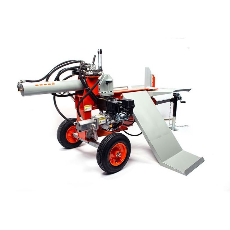 18 Ton Gasoline Log Splitter Forest Firewood Processor Hydraulic Log Splitter for Sale