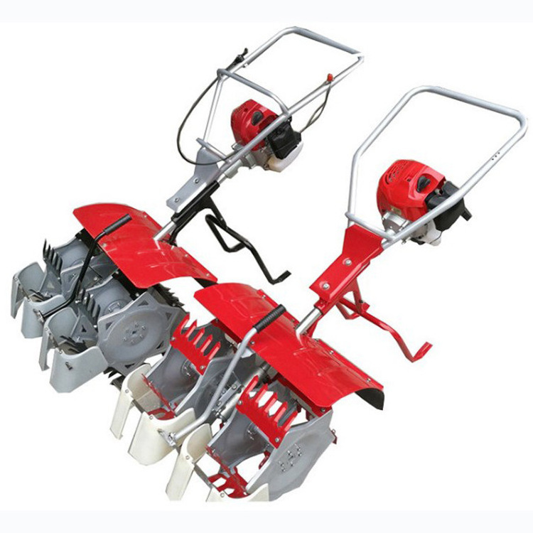 High Efficiency Hands Push Type Agricultural Machinery Mini Power Weeder For Inter-Plant Weeding /Cheaper Rice Weeder Machine