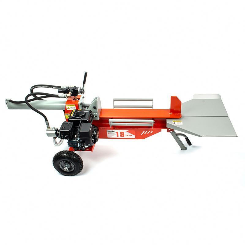 18 Ton Gasoline Log Splitter Forest Firewood Processor Hydraulic Log Splitter for Sale