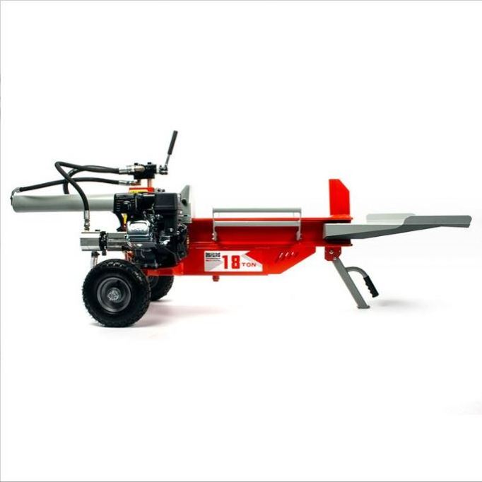 18 Ton Gasoline Log Splitter Forest Firewood Processor Hydraulic Log Splitter for Sale