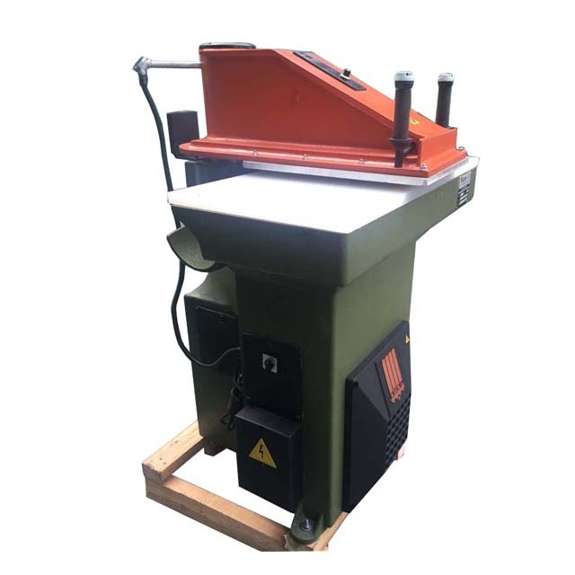 hydraulic leather swing arm atom rotating clicker press 20 ton