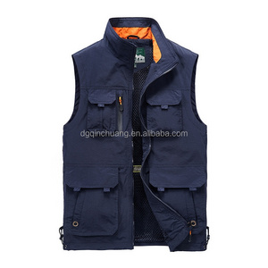 Men's Lightweight Utility Vest Travel Safari Work  Fishing Vest for Man Casual Multi- Outdoor Utility Vest for Male