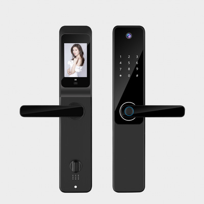 New Design Camera Tuya Smart Doorlock Fingerprint Digital Code IC Card Wifi Lock Remote Control Smart Door Lock