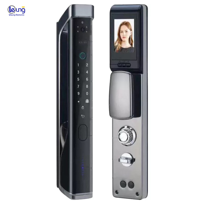 WIFI APP Control Peephole Fingerprint Password Smart Home Mobile Phone Locks Card Key Digital Camera Door Lock