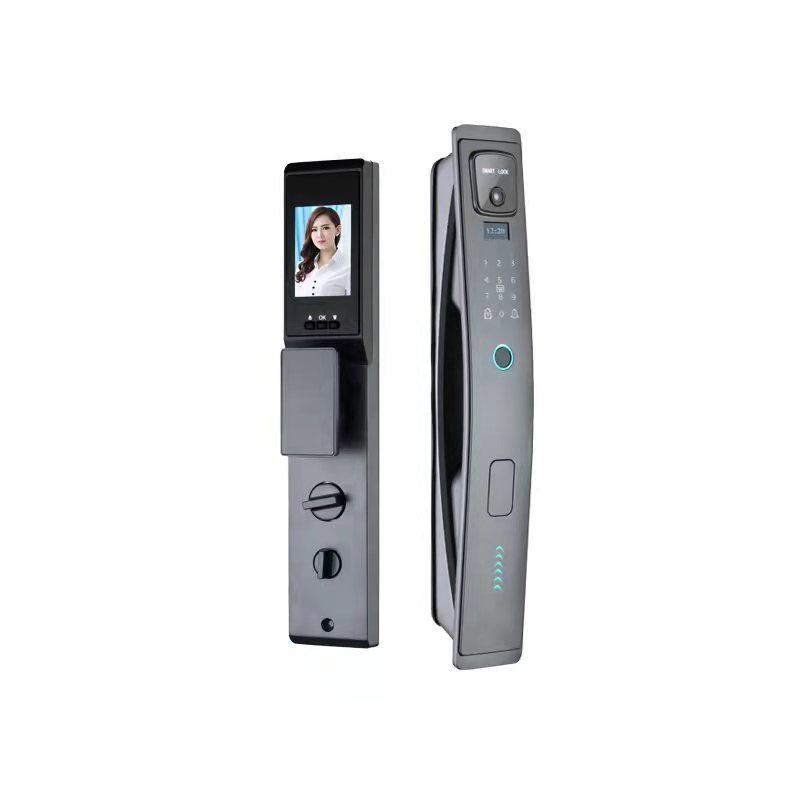 New Model QLEUNG S927MAX Fully Automatic Usmart go APP Mobile Control Cat Eye Biometric Fingerprint Wifi Smart Camera Door Lock