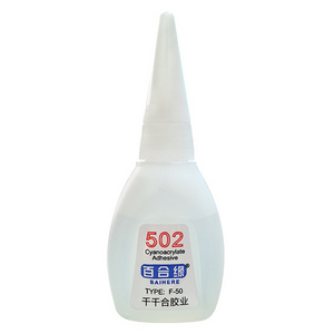 Best Quality 502 cyanoacrylate adhesive super glue Cheap Price 502 Super Glue Ethyl Cyanoacrylate Adhesive