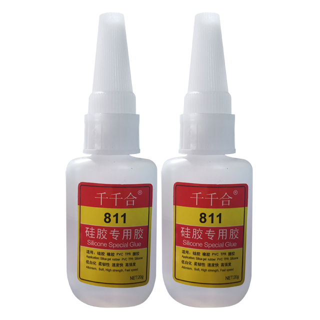 Wholesale PVC Activator Liquid Super Glue 811 For Metal and silicon super glue