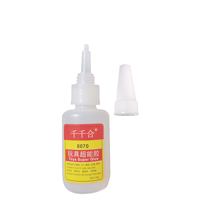 Mighty Instant Glue Fix Fast Adhesive Super Glue Multi-Purpose Nail Art Handmade Wood 8070 Super Glue 20g