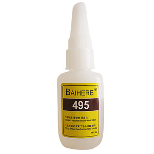 Super Glue Wholesale Hot Bulk 495 Acrylic Cyanoacrylate Instant Adhesive Super Glue